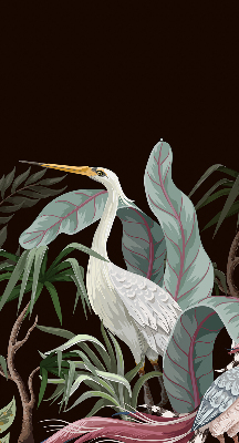 Rolgordijn verduisterend Vogels in de bladeren