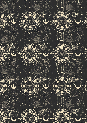 Rolgordijn voor het raam Kosmos