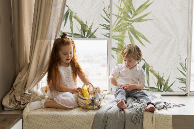 Rolgordijn verduisterend Bamboe