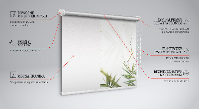 Rolgordijn verduisterend Bamboe