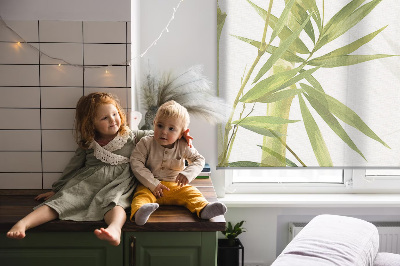 Rolgordijn verduisterend Bamboe