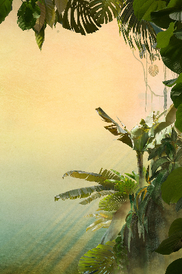 Rolgordijn voor het raam Plantenframe