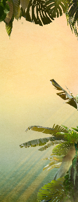 Rolgordijn voor het raam Plantenframe