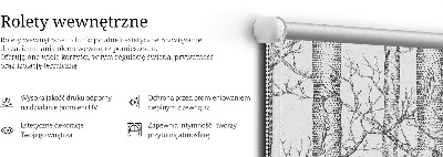 Rolgordijn verduisterend Boomstammen