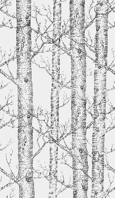 Rolgordijn verduisterend Boomstammen