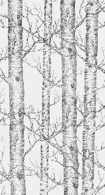 Rolgordijn verduisterend Boomstammen