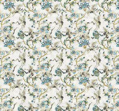 Rolgordijn voor het raam Bloemen en vogels