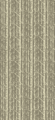 Rolgordijn voor het raam Boomstammen