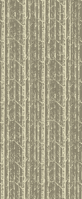 Rolgordijn voor het raam Boomstammen