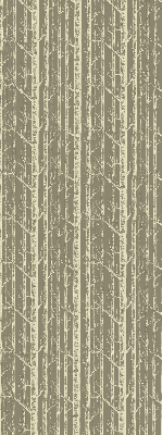 Rolgordijn voor het raam Boomstammen