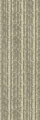 Rolgordijn voor het raam Boomstammen