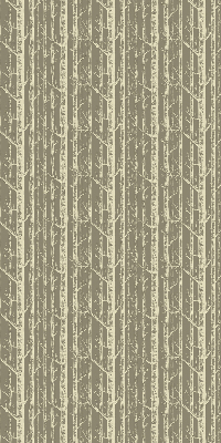 Rolgordijn voor het raam Boomstammen