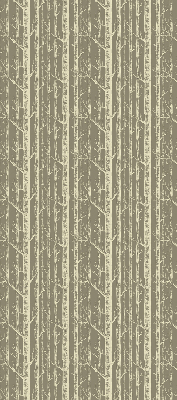 Rolgordijn voor het raam Boomstammen