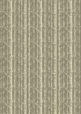 Rolgordijn voor het raam Boomstammen