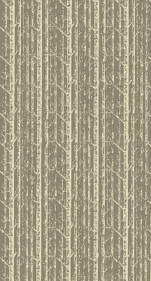 Rolgordijn voor het raam Boomstammen