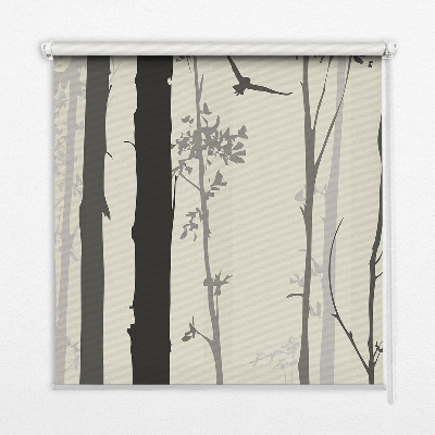 Rolgordijn verduisterend Bomen