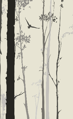 Rolgordijn verduisterend Bomen