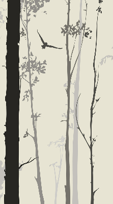 Rolgordijn verduisterend Bomen