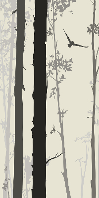 Rolgordijn verduisterend Bomen