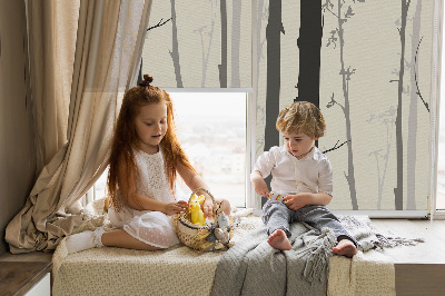 Rolgordijn verduisterend Bomen