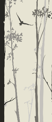 Rolgordijn verduisterend Bomen