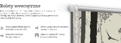 Rolgordijn verduisterend Bomen