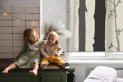 Rolgordijn verduisterend Bomen