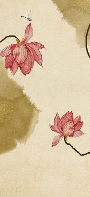 Rolgordijn verduisterend Bloemen