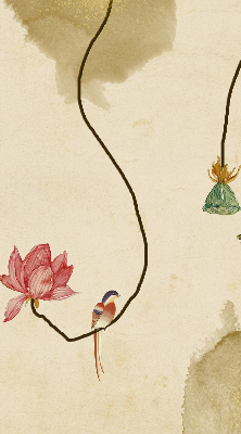 Rolgordijn verduisterend Bloemen