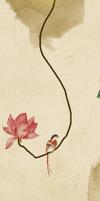 Rolgordijn verduisterend Bloemen