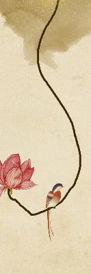 Rolgordijn verduisterend Bloemen