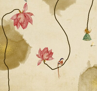 Rolgordijn verduisterend Bloemen