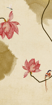 Rolgordijn verduisterend Bloemen