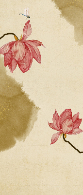 Rolgordijn verduisterend Bloemen