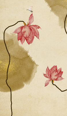 Rolgordijn verduisterend Bloemen