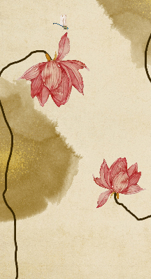 Rolgordijn verduisterend Bloemen