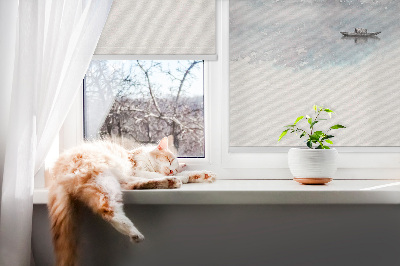 Rolgordijn verduisterend Geschilderde bergen