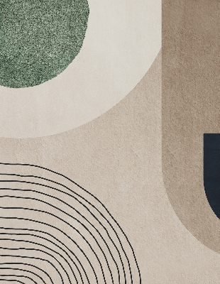 Rolgordijn voor het raam Abstractie