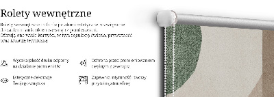 Rolgordijn voor het raam Abstractie