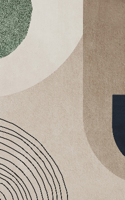 Rolgordijn voor het raam Abstractie