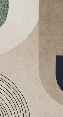 Rolgordijn voor het raam Abstractie