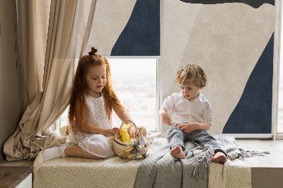 Rolgordijn verduisterend Moderne abstractie