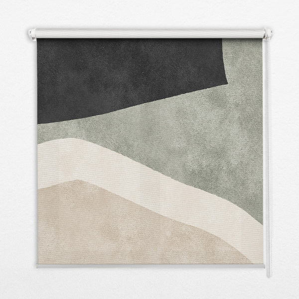 Rolgordijn voor het raam Abstractie