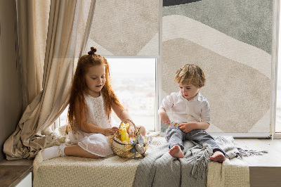 Rolgordijn voor het raam Abstractie