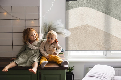 Rolgordijn voor het raam Abstractie