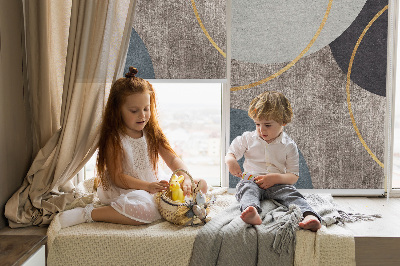 Rolgordijn verduisterend Abstractie