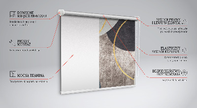 Rolgordijn verduisterend Abstractie