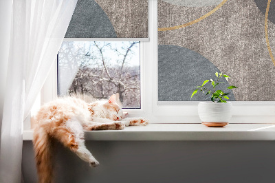 Rolgordijn verduisterend Abstractie