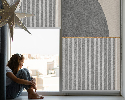 Rolgordijn voor het raam Willekeurige figuren