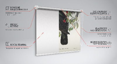 Rolgordijn verduisterend Vogels op een tak